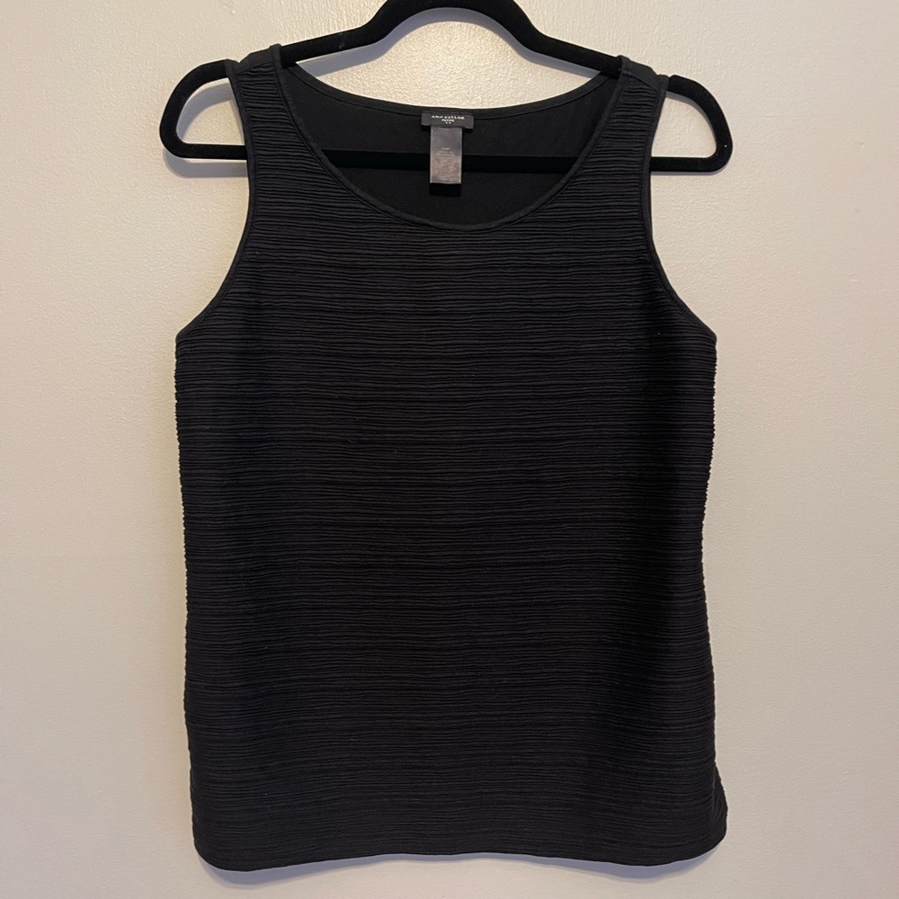 Ann Taylor Textured Tank Top